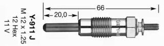 Свеча накаливания NGK 7545